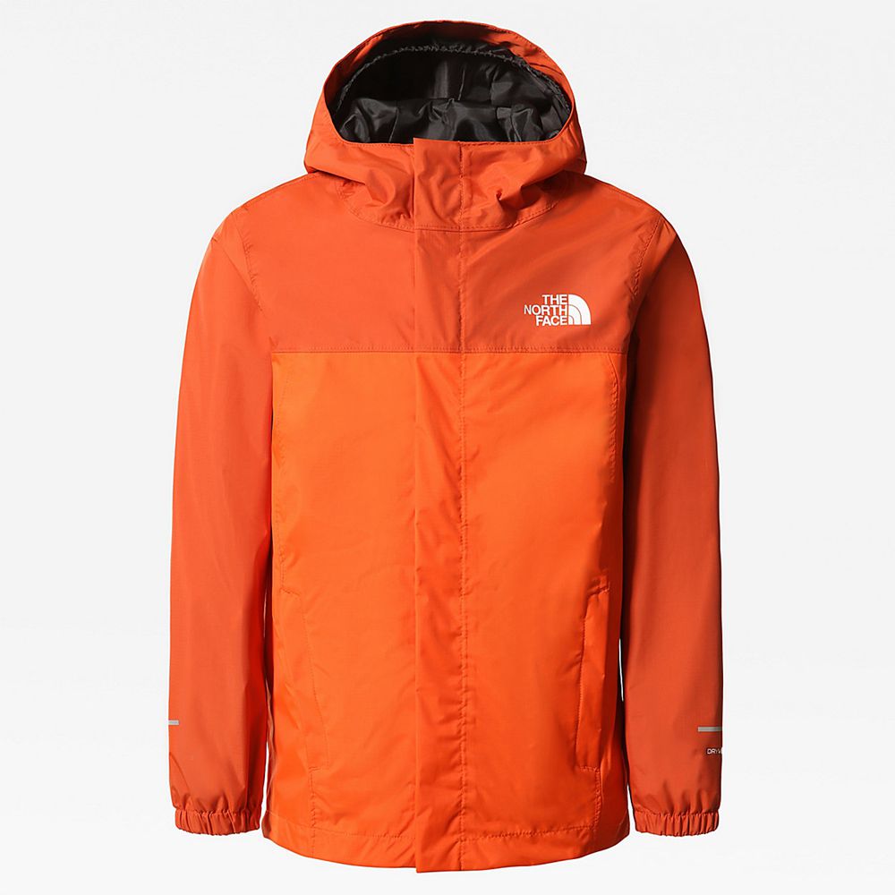 The North Face Waterproof Jackets Boys Australia - The North Face Resolve Reflective Red Orange Hiki